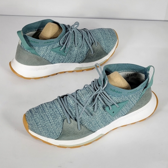 Adidas Women's Teal Sneakers #751 Size 9.5 - Picture 2 of 12